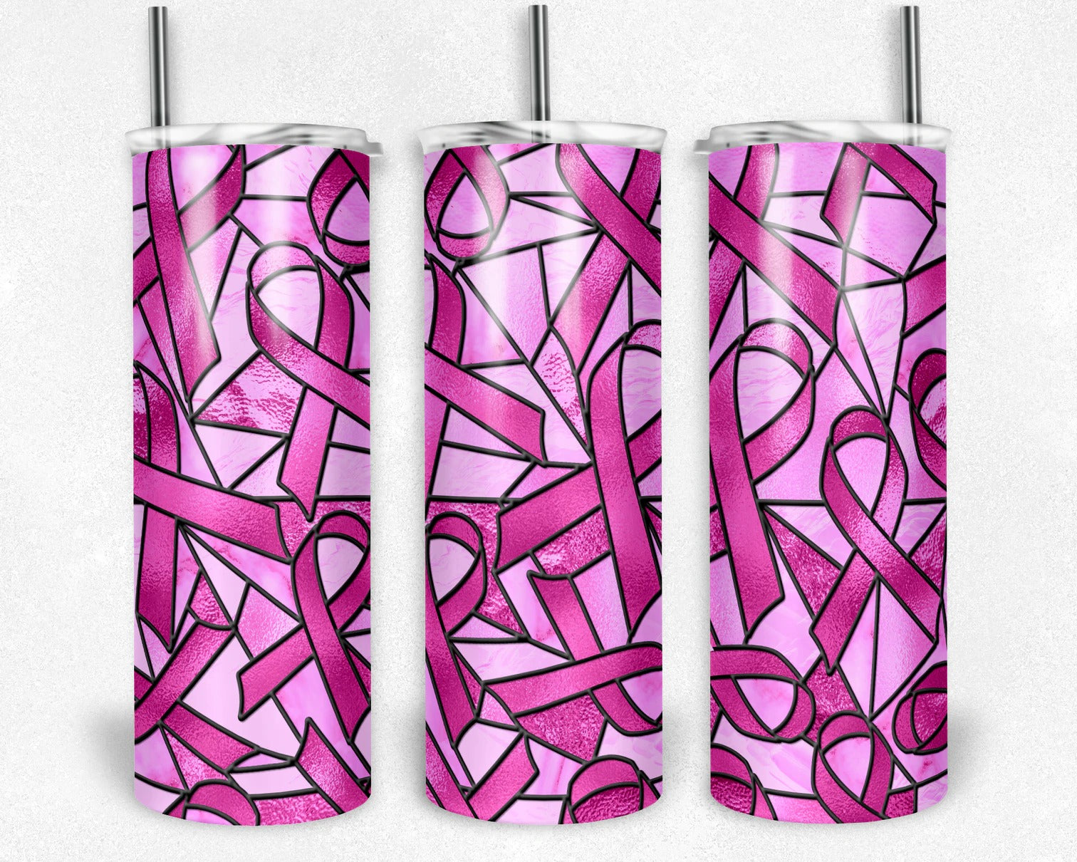 Cancer Awareness Tumblers and Water Bottles