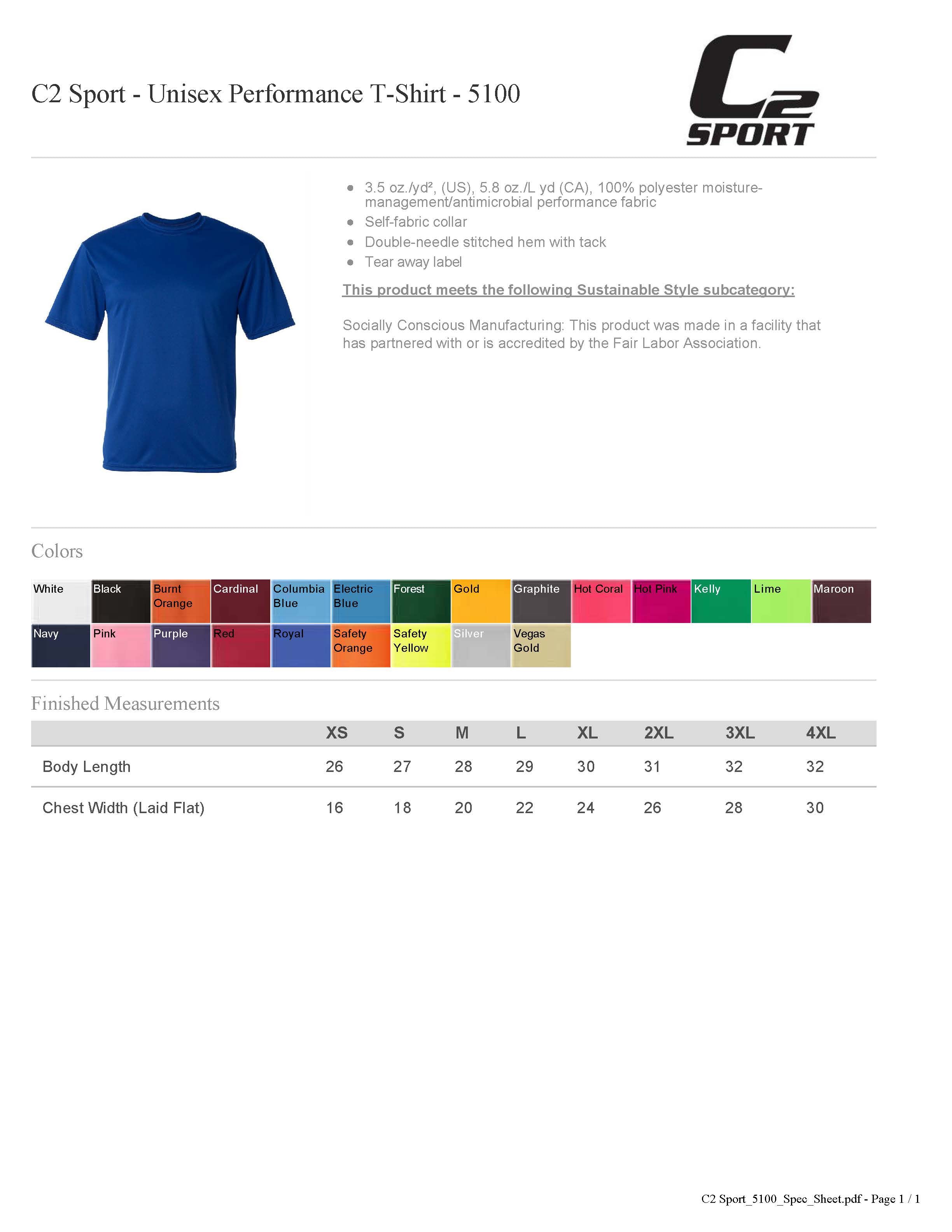 J-Hawk Performance Tee