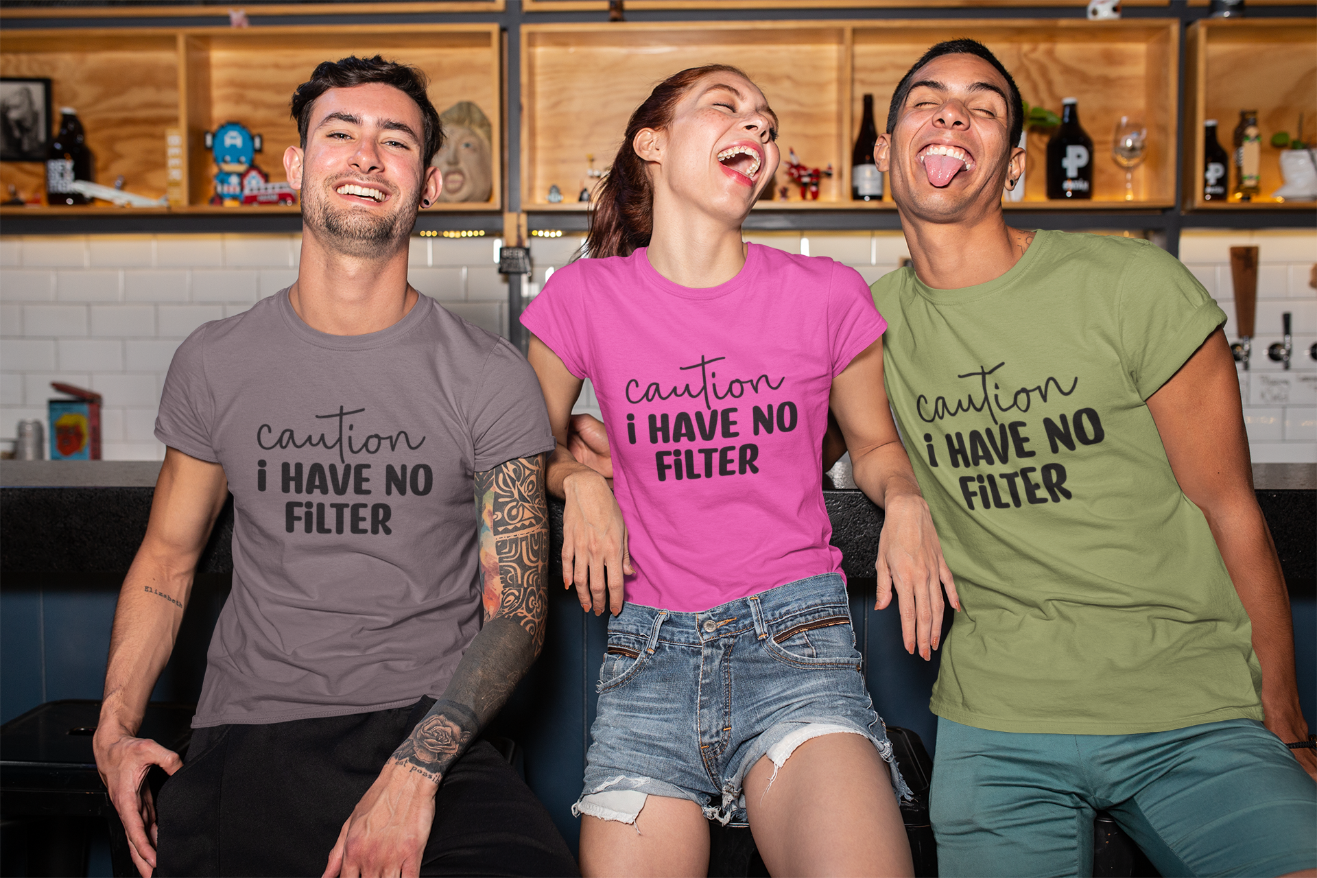 Party Tees: Caution, I have NO Filter