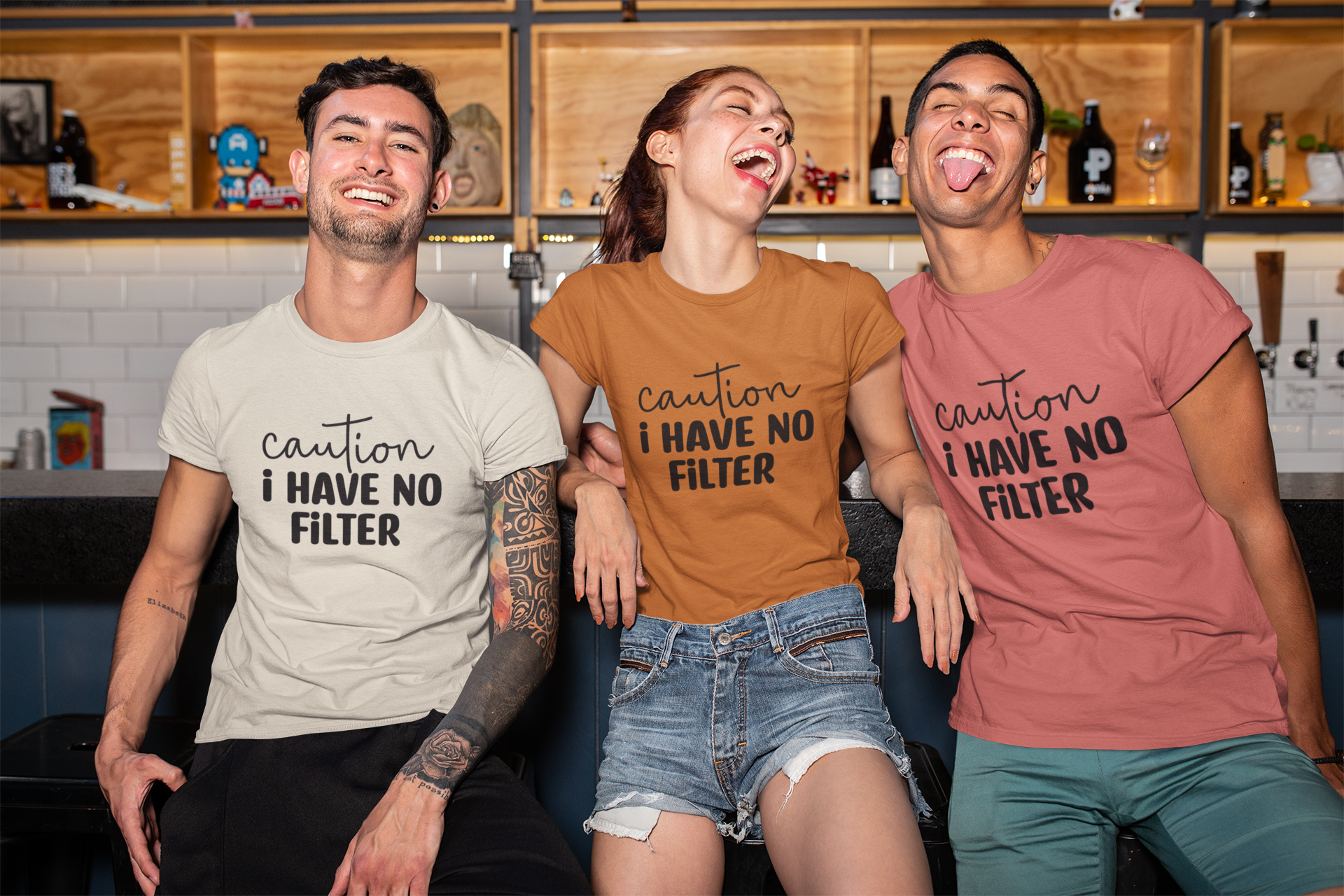 Party Tees: Caution, I have NO Filter