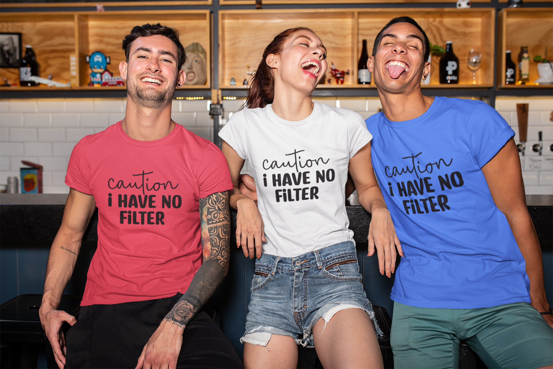Party Tees: Caution, I have NO Filter