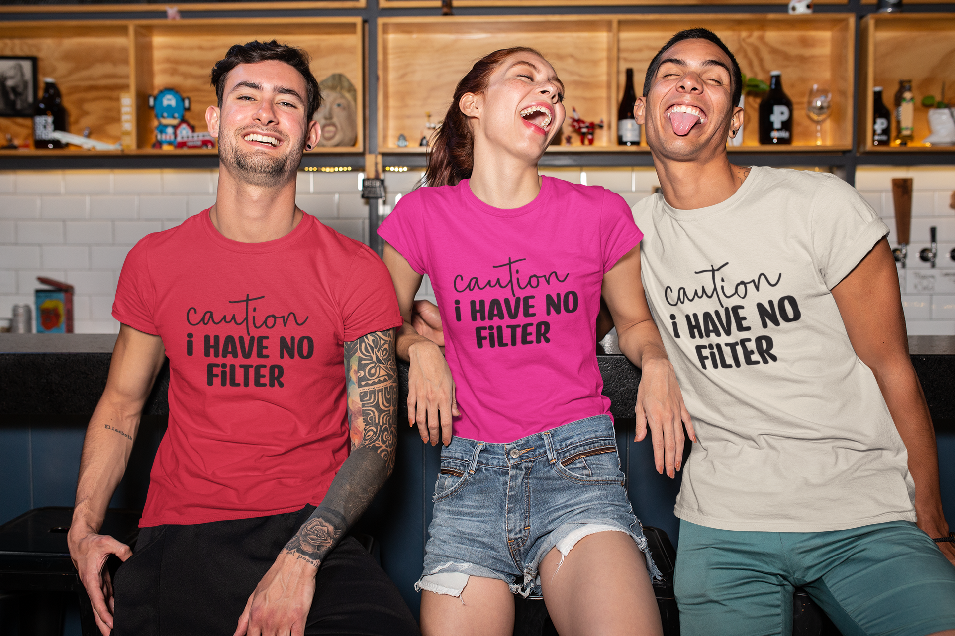 Party Tees: Caution, I have NO Filter