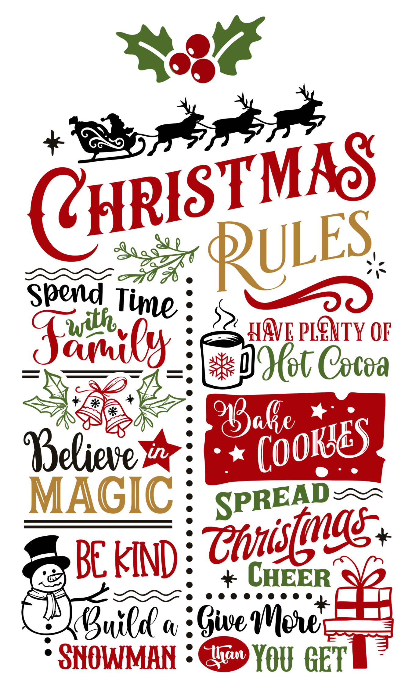 Christmas Tea Towels