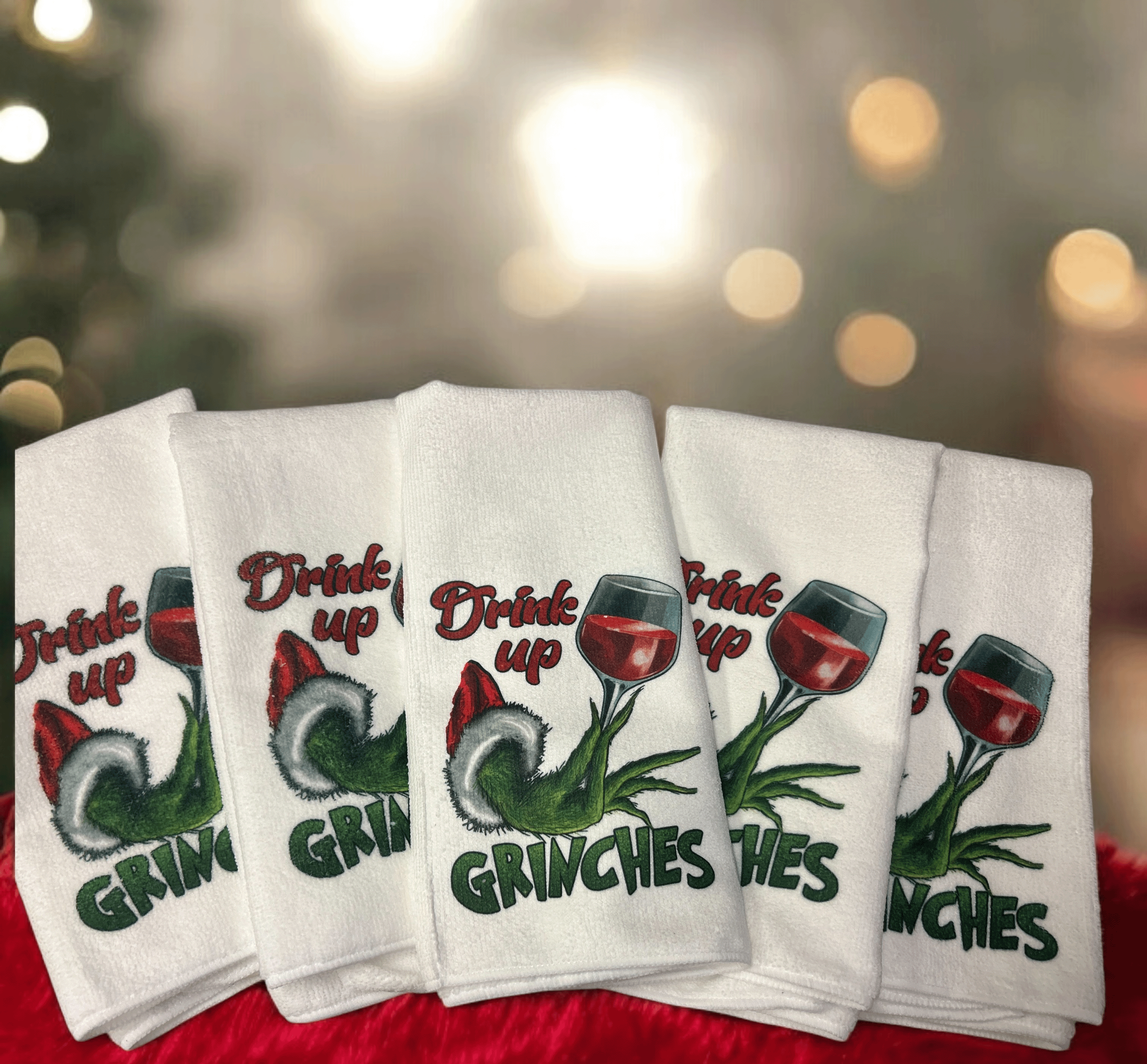 Christmas Tea Towels and Coffee Mugs