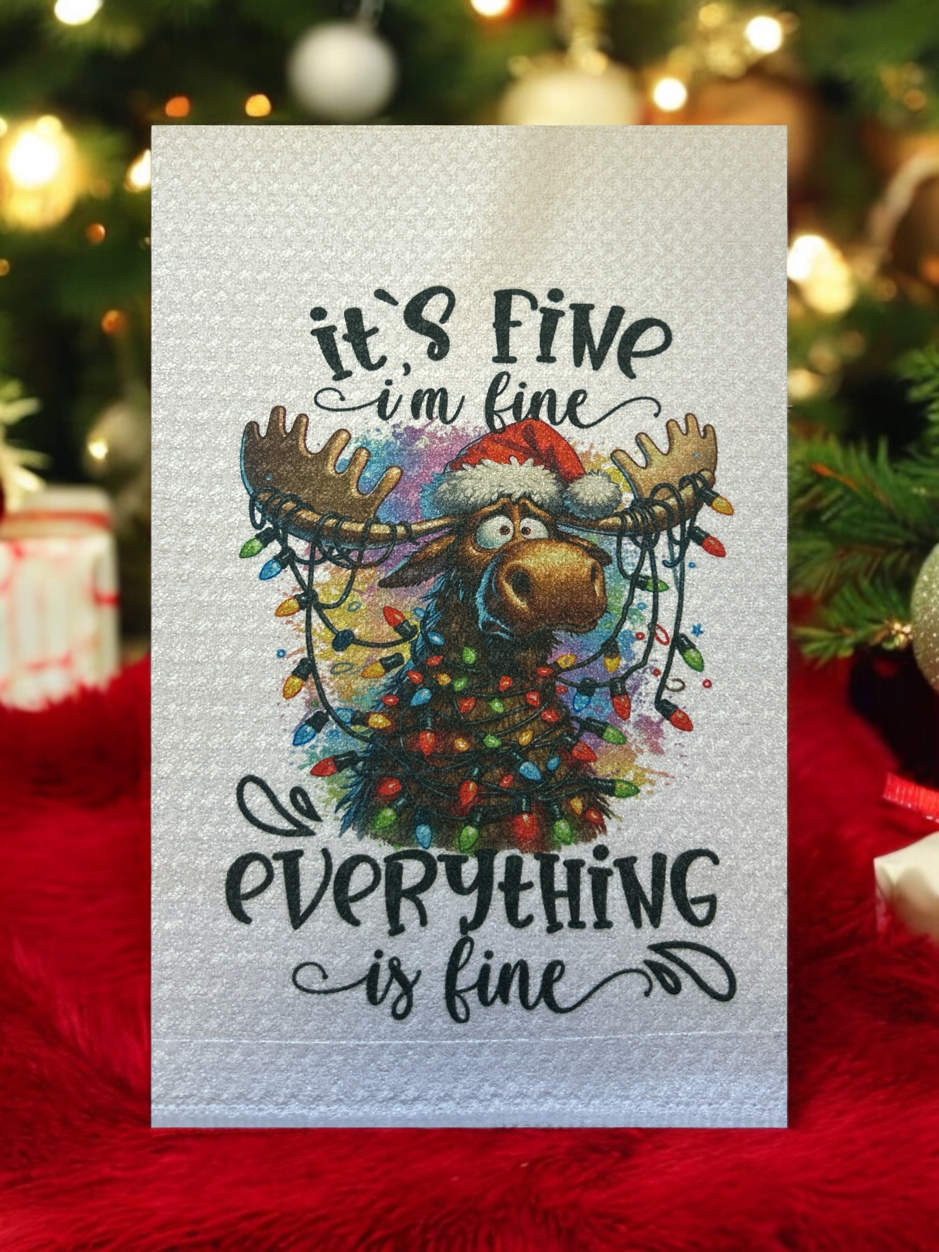 Christmas Tea Towels and Coffee Mugs