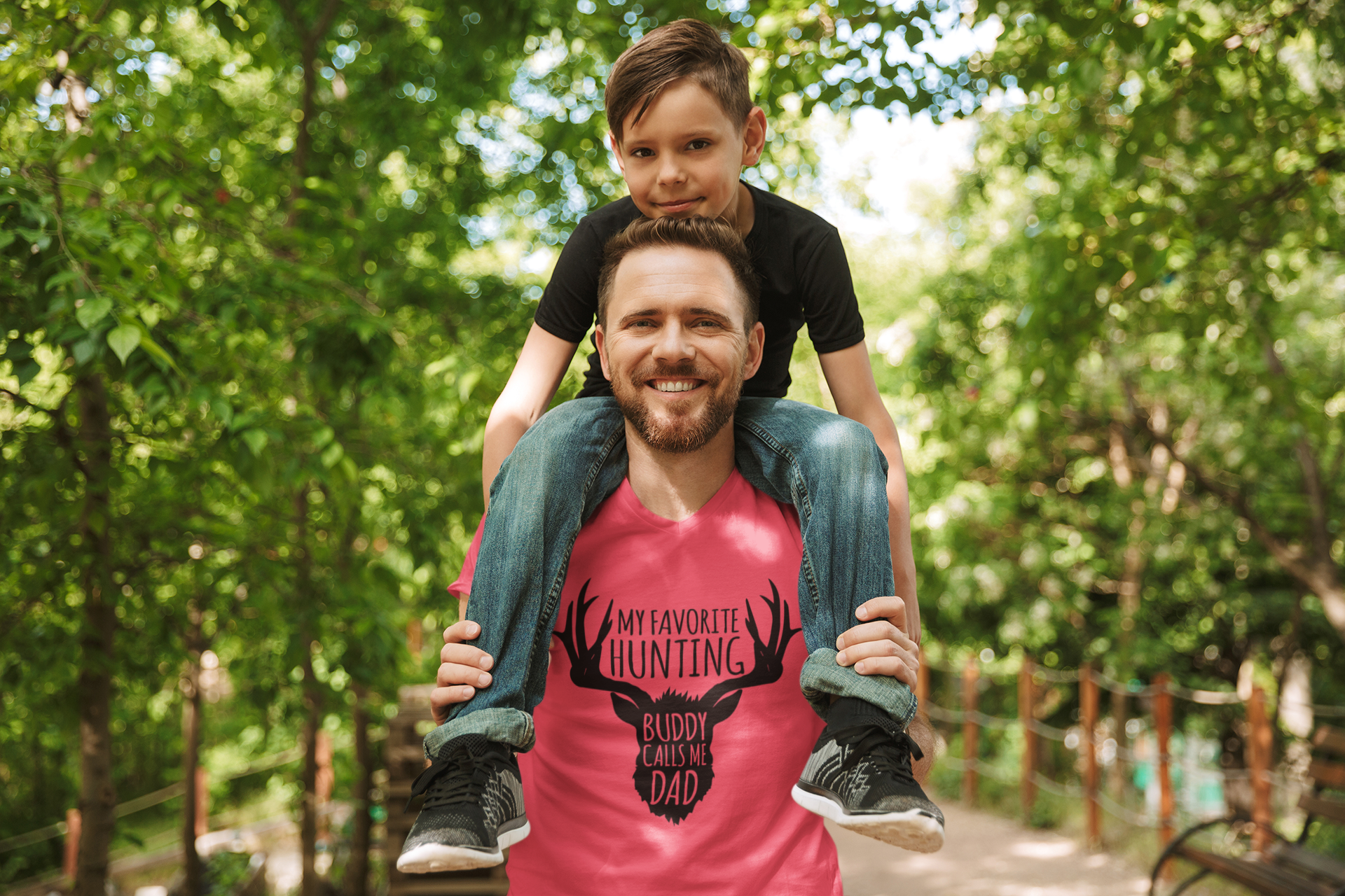 Dad Shirt: My Favorite Hunting Buddy Calls Me Dad
