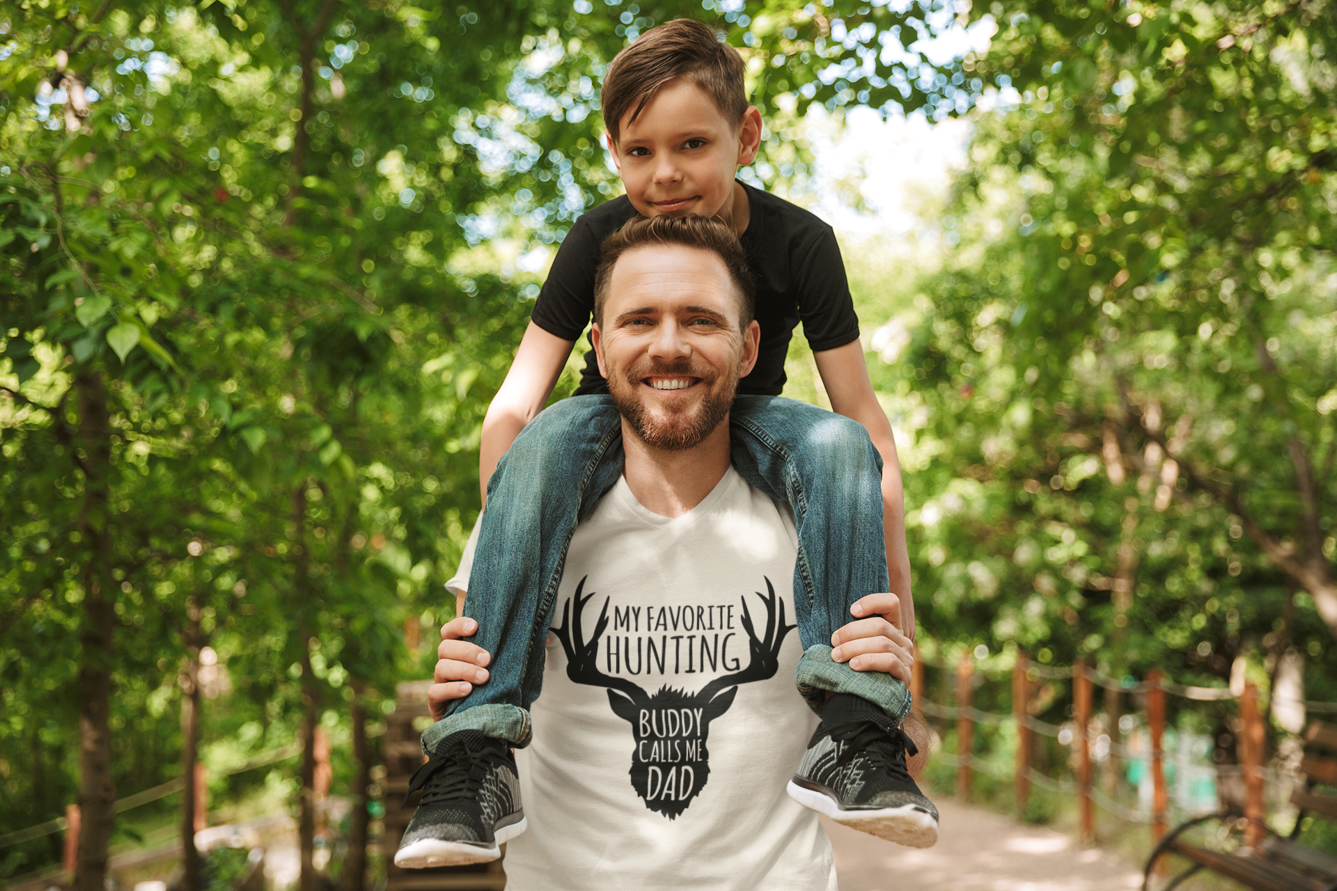 Dad Shirt: My Favorite Hunting Buddy Calls Me Dad