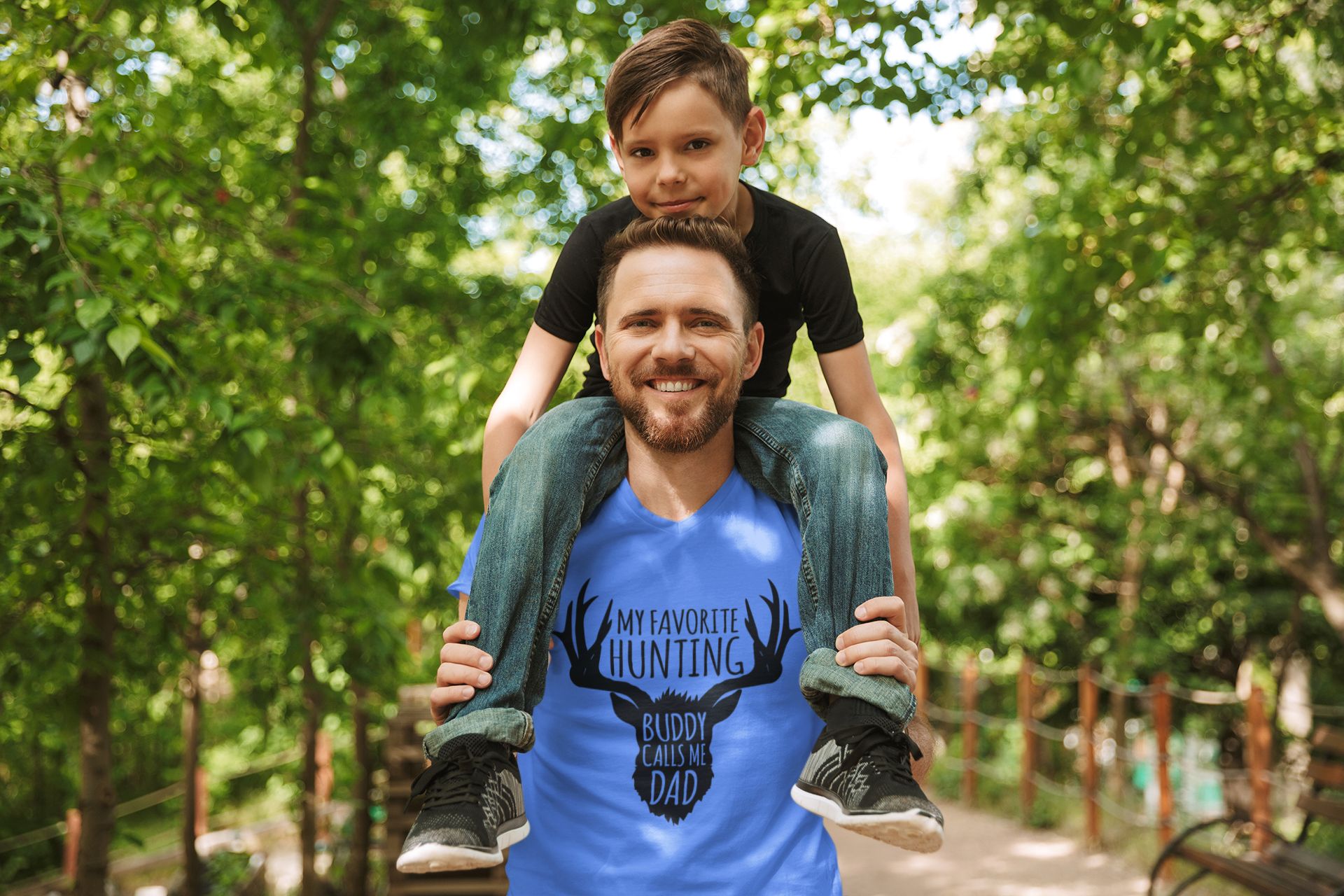 Dad Shirt: My Favorite Hunting Buddy Calls Me Dad