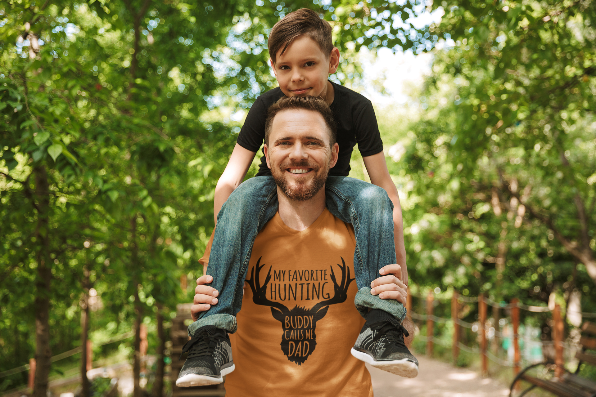 Dad Shirt: My Favorite Hunting Buddy Calls Me Dad