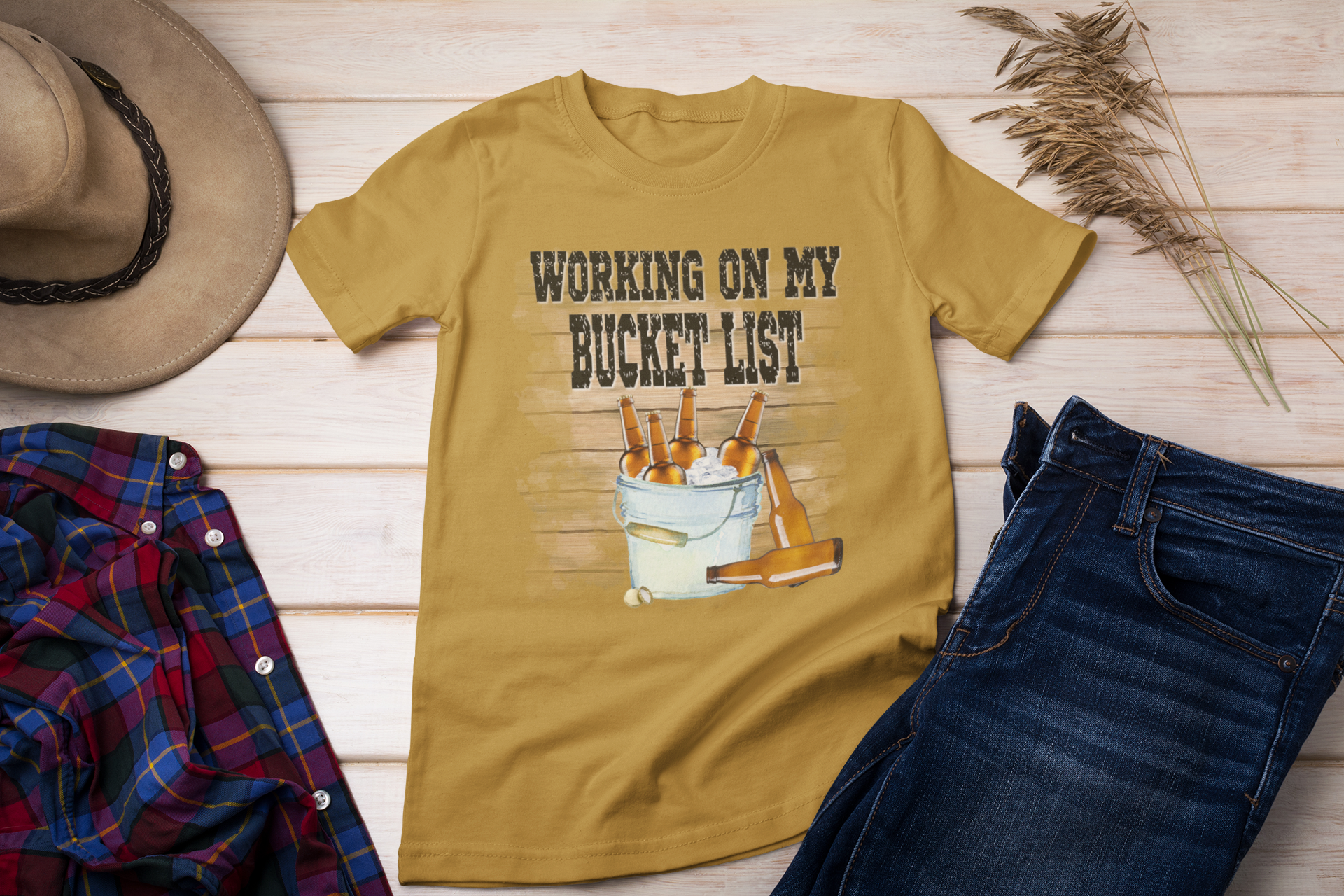 Working on My Bucket List Tee's - Unisex
