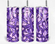 Cancer Awareness Tumblers and Water Bottles