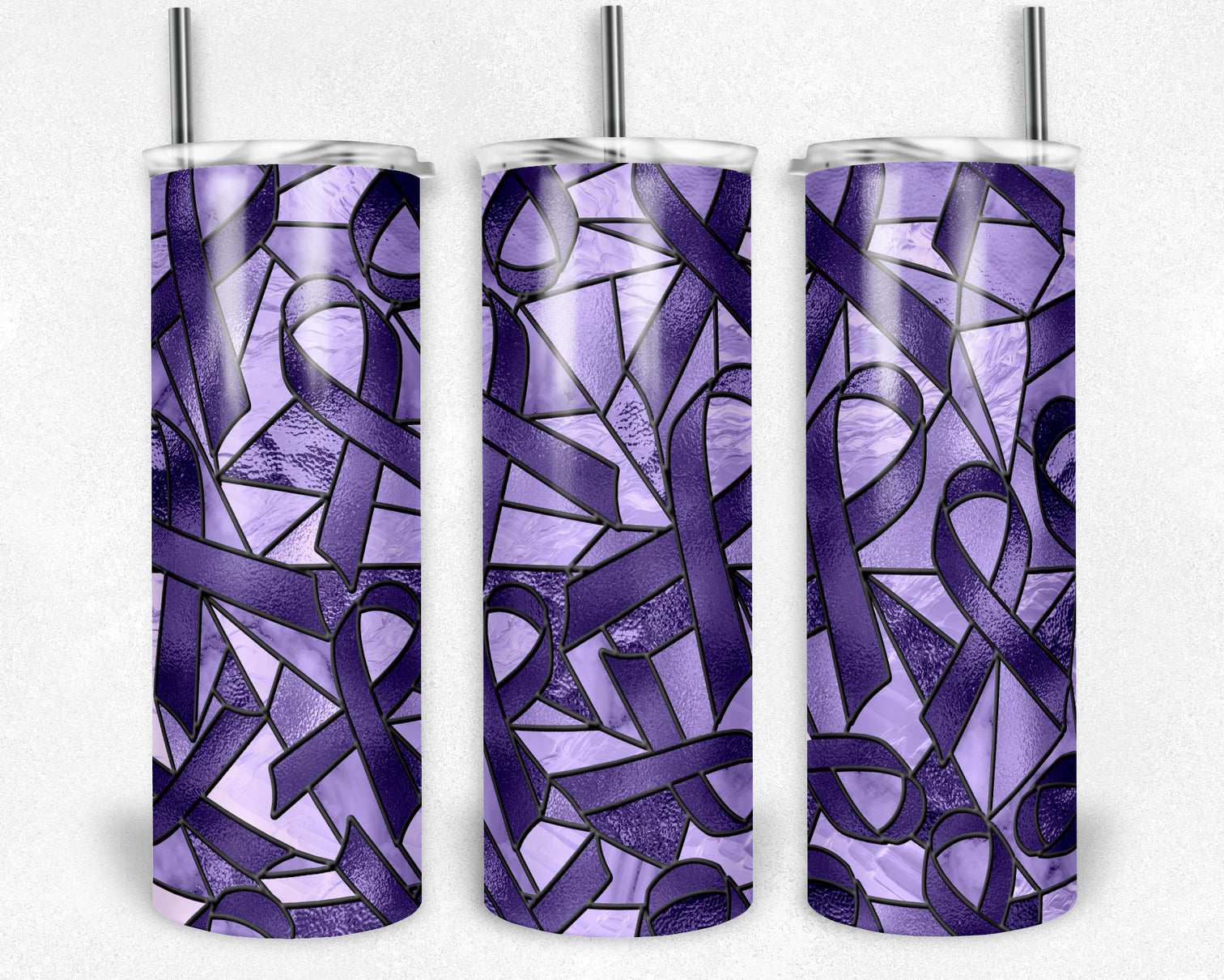 Cancer Awareness Tumblers and Water Bottles