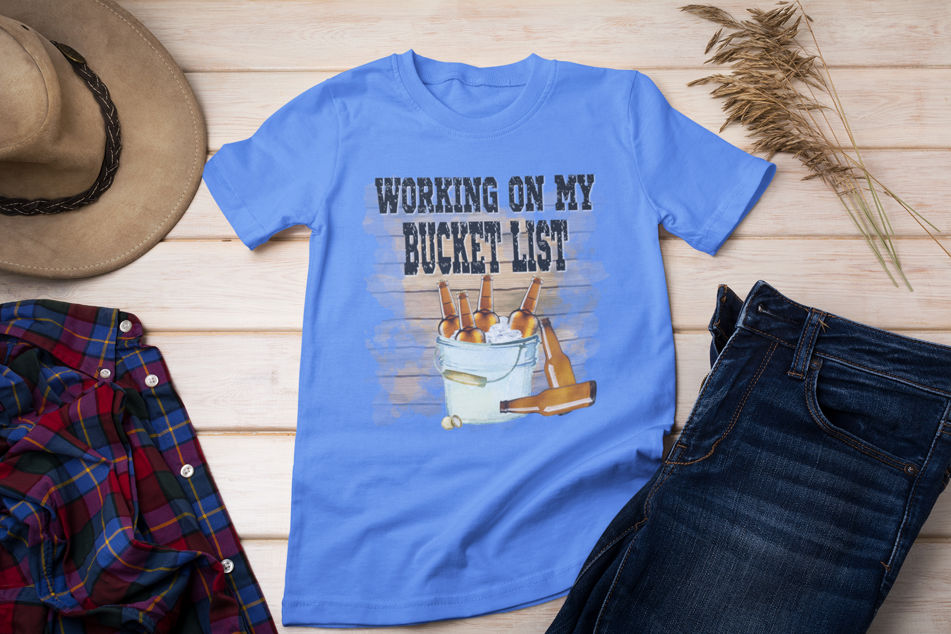 Working on My Bucket List Tee's - Unisex