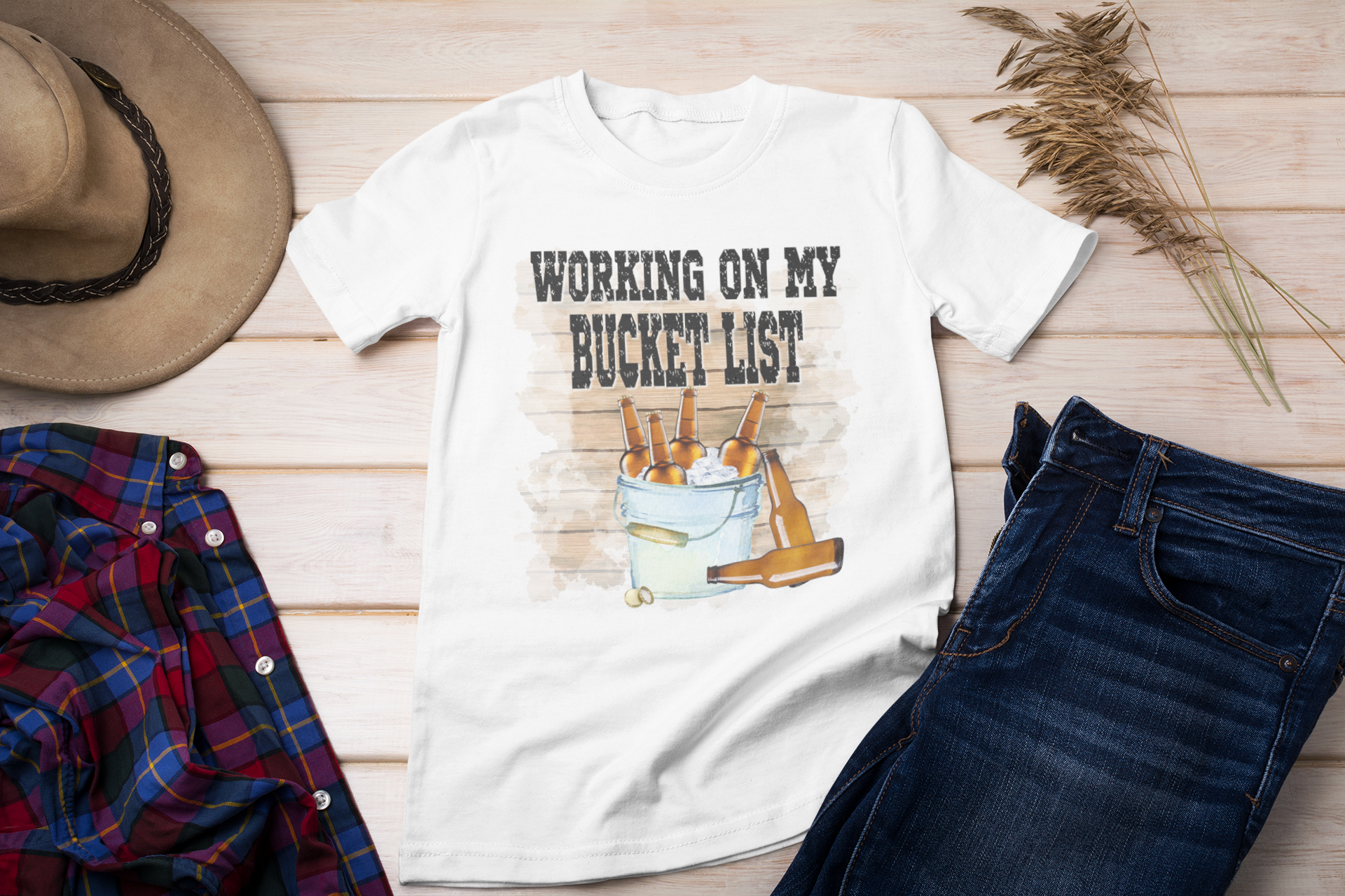 Working on My Bucket List Tee's - Unisex