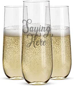 Beautiful Etched Wine Glasses
