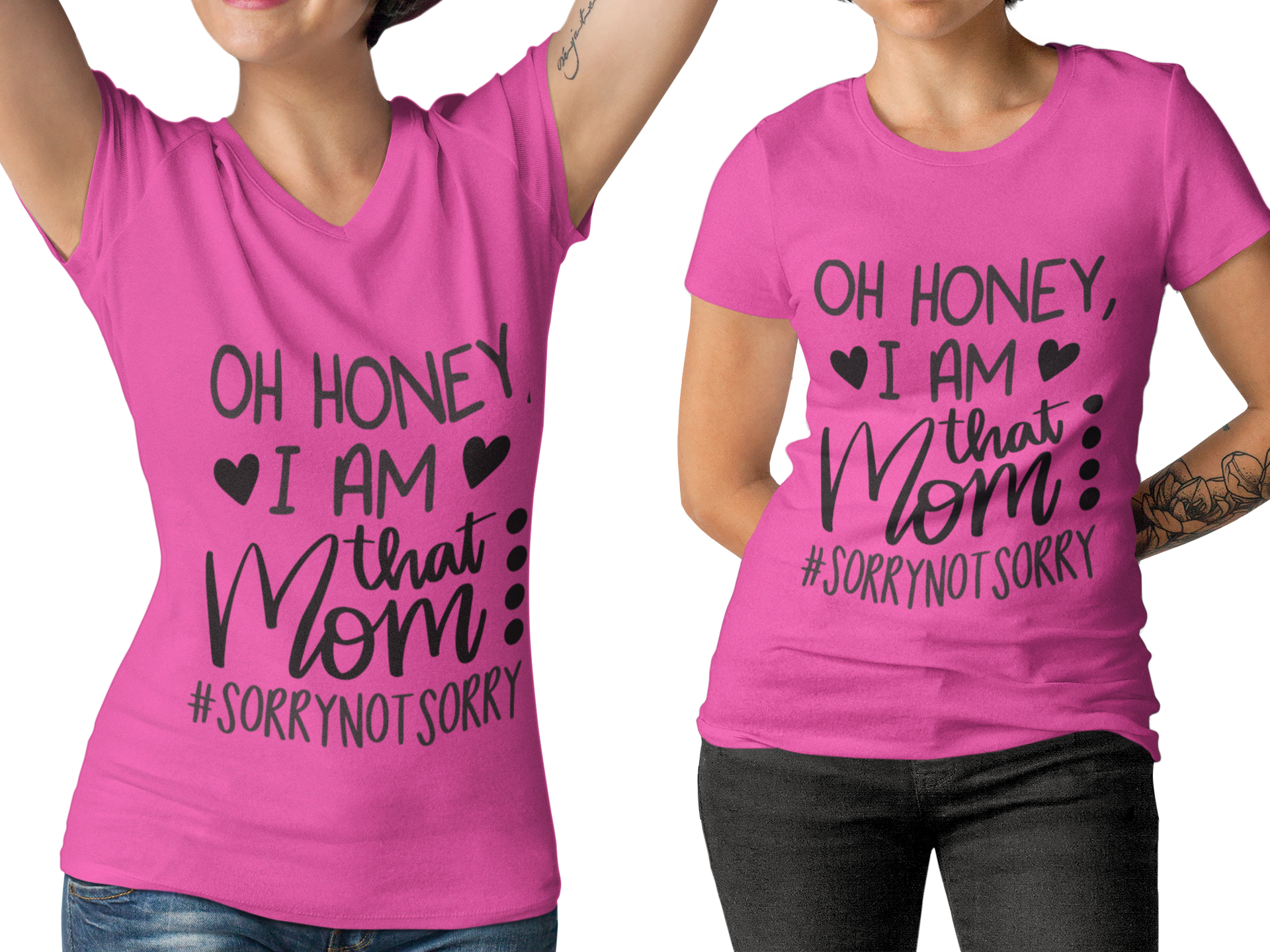 Mom Tee - "Oh Honey, I am That Mom"