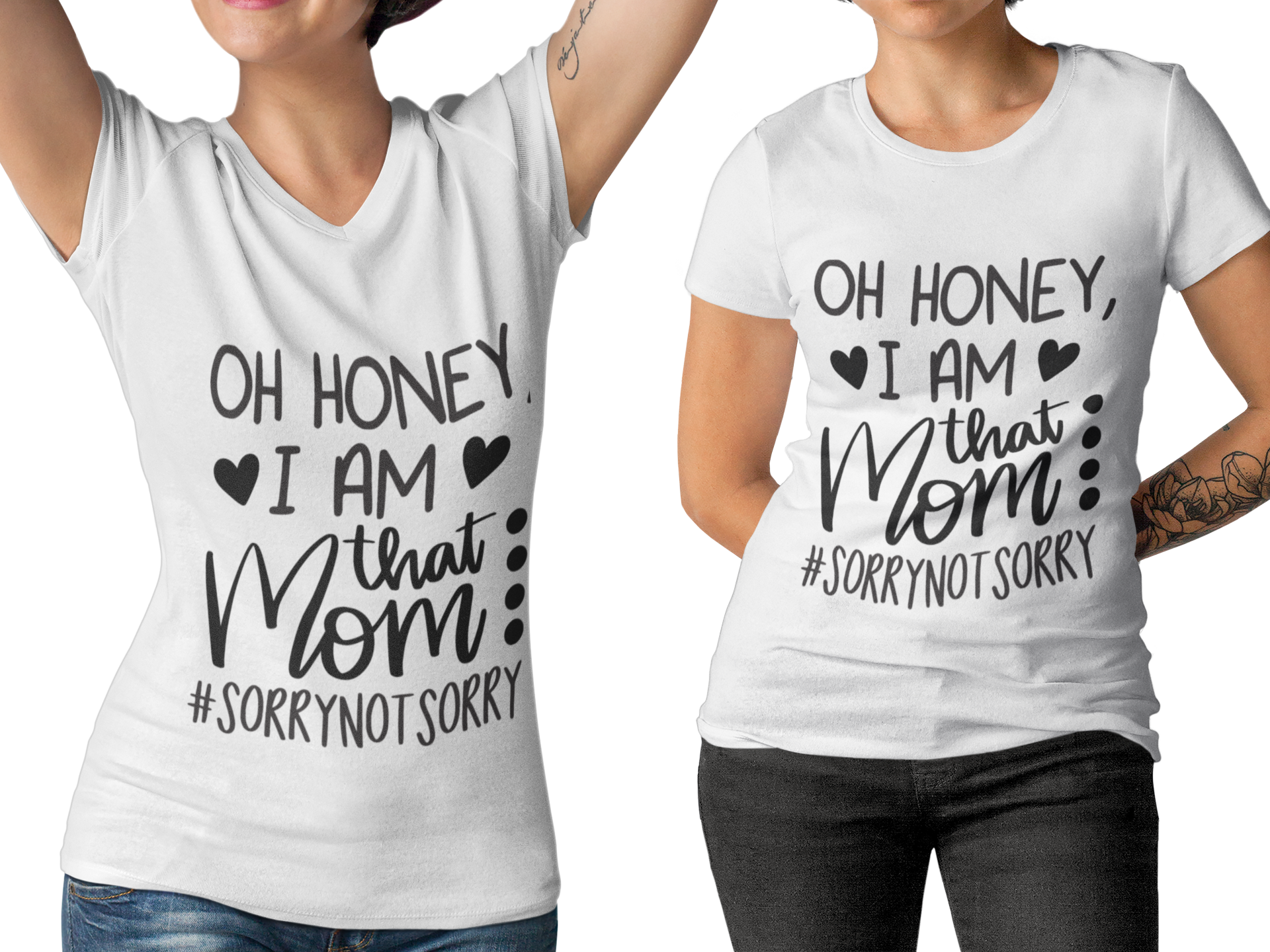 Mom Tee - "Oh Honey, I am That Mom"