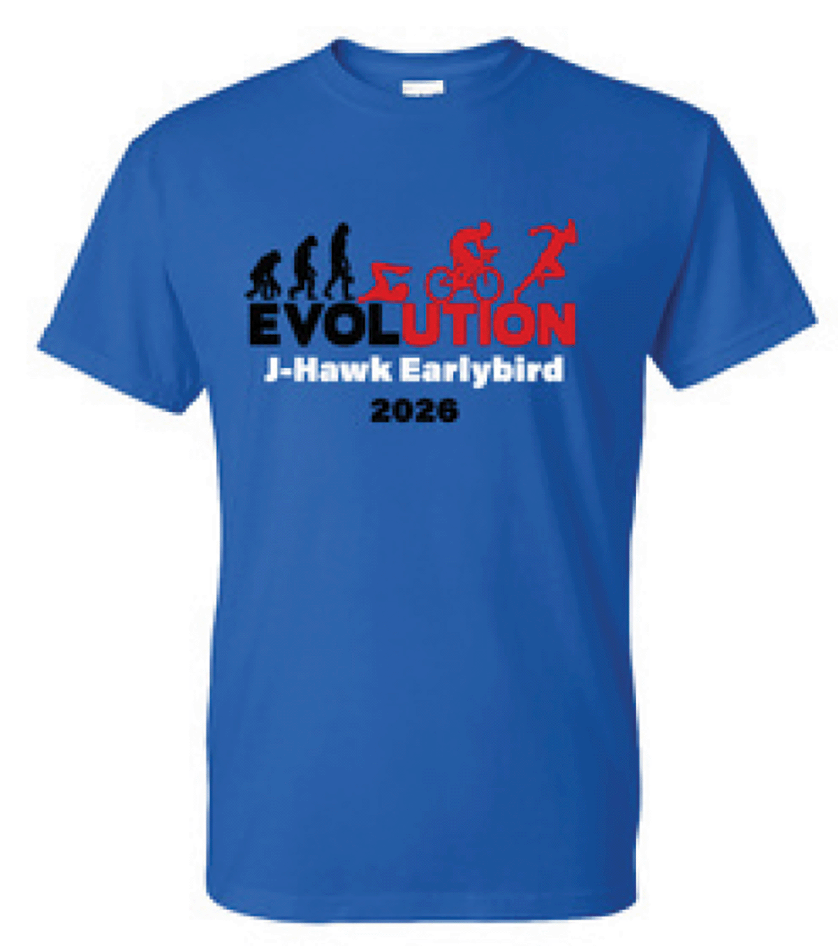 J-Hawk Earlybirrd 50/50 Tee's and 100% Polyester Performance Tee's