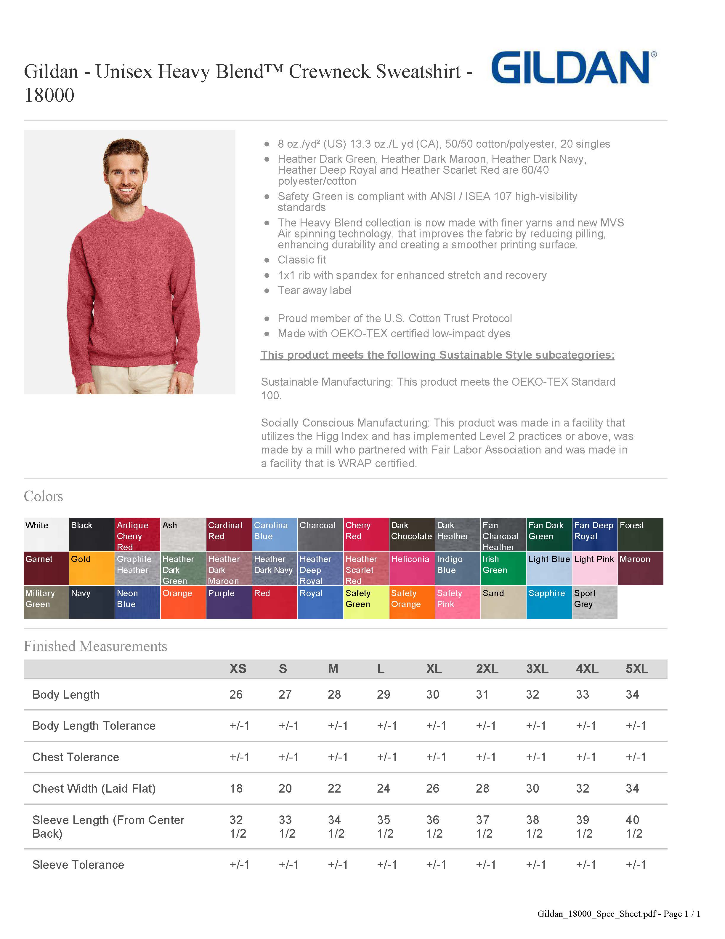 J-Hawk Apparel Order - Crewneck Sweatshirts