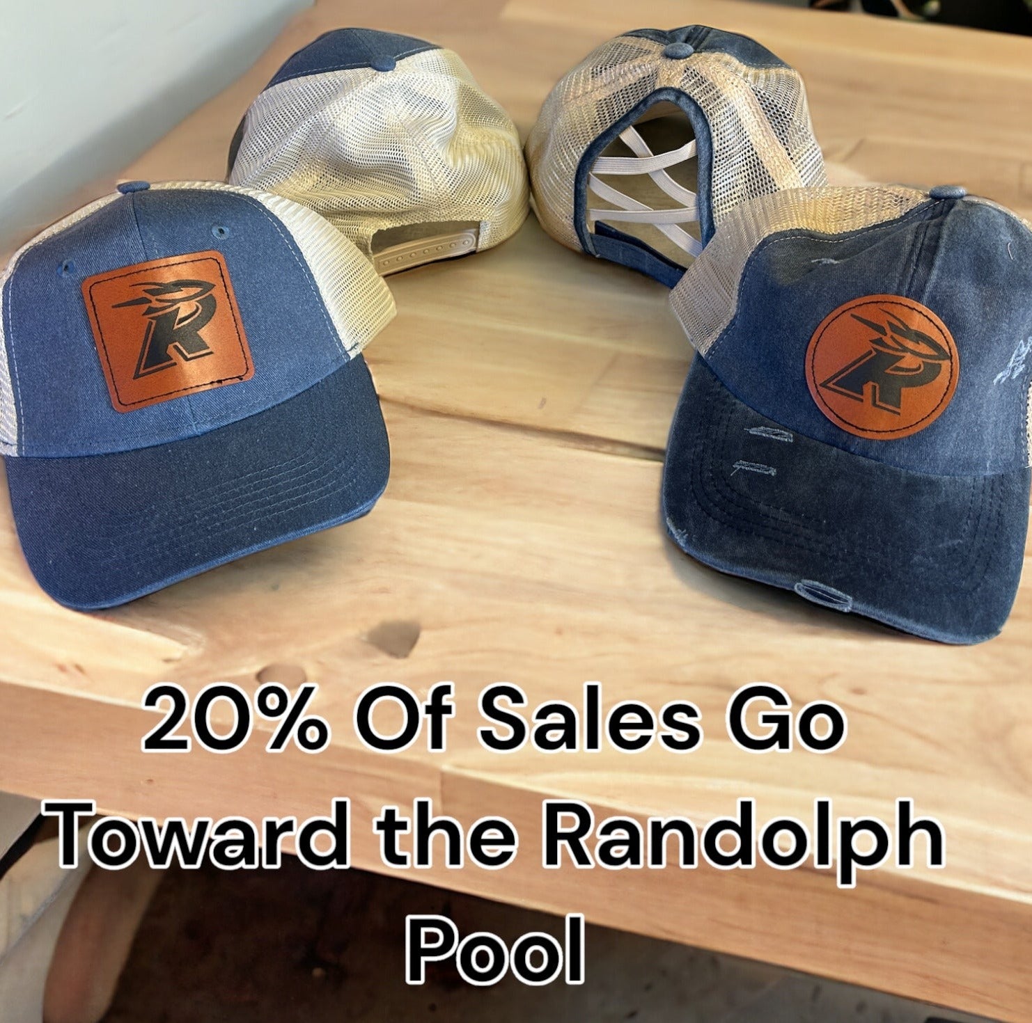 Rocket Baseball Caps Fundraiser - Laser Engraved.