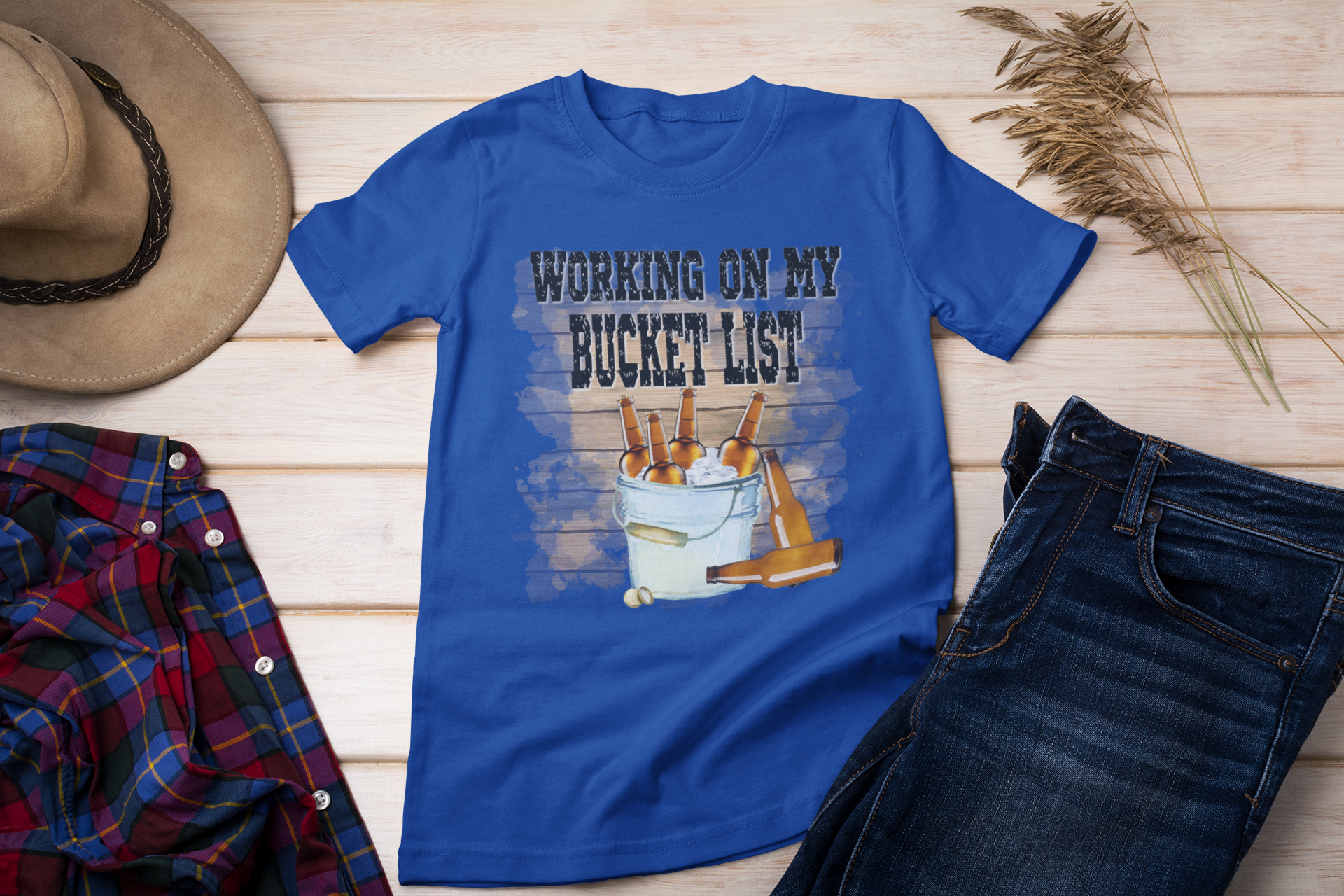 Working on My Bucket List Tee's - Unisex